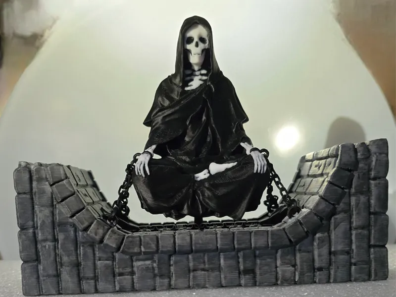 Skelettmagier Levitation
