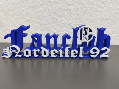 Fan Club Nordeifel 92 Display Stand, 2 Variants