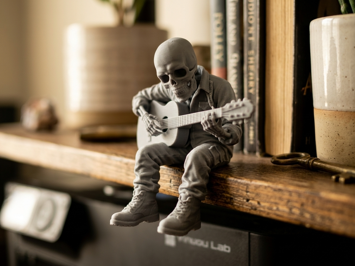 Ledge SkulZ - Edge Sitting Guitarist! 