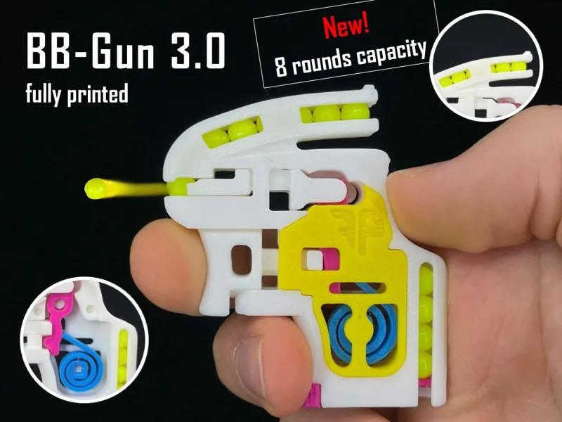 BB Gun 3.0 | 8 rounds capacity | overall improved 