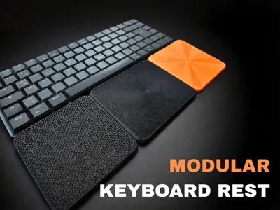 Modular – Customizable Keyboard Armrest