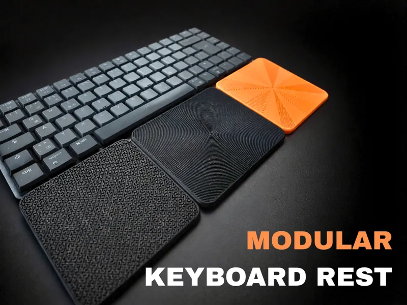 Modular – Customizable Keyboard Armrest