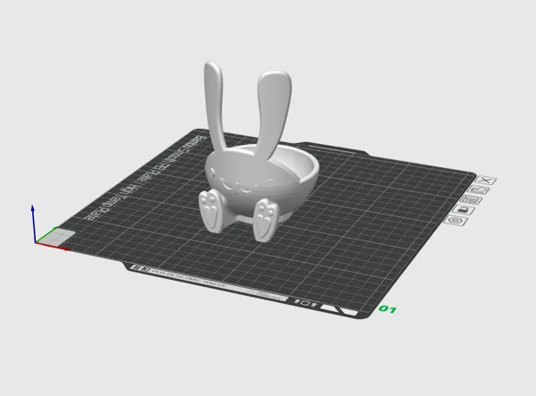 Pot lapin de Pâques