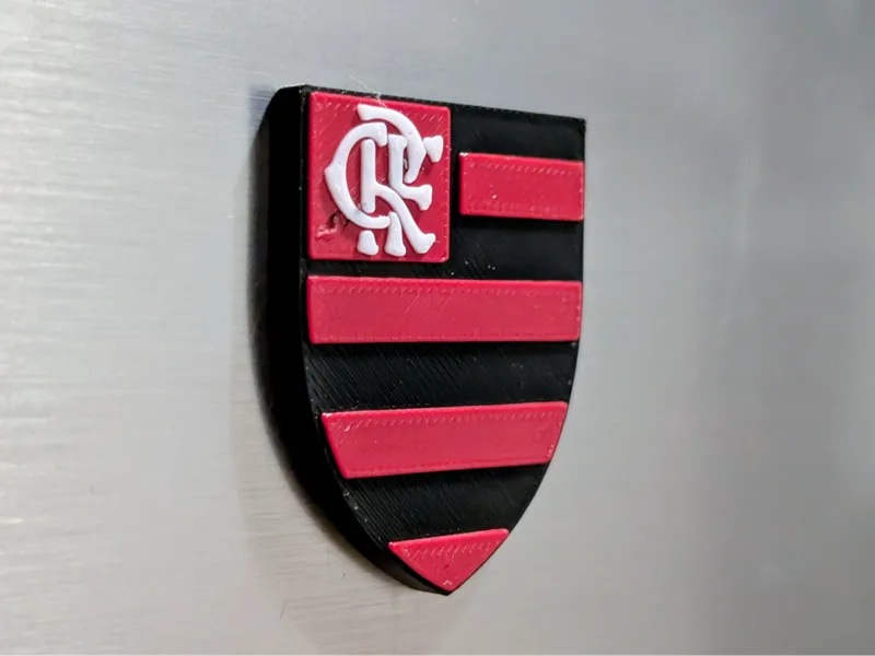CR Flamengo Rio Magnet - Fast & Layered Print