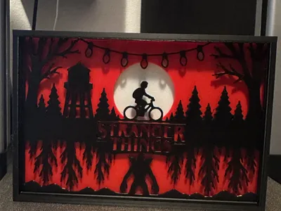 Shadow Box Stranger Things 