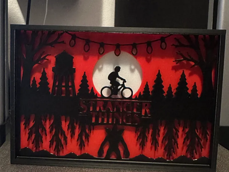 Shadow Box Stranger Things 