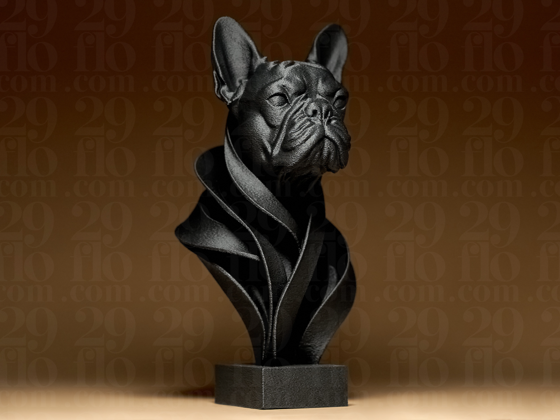 Modern French Bulldog Bust