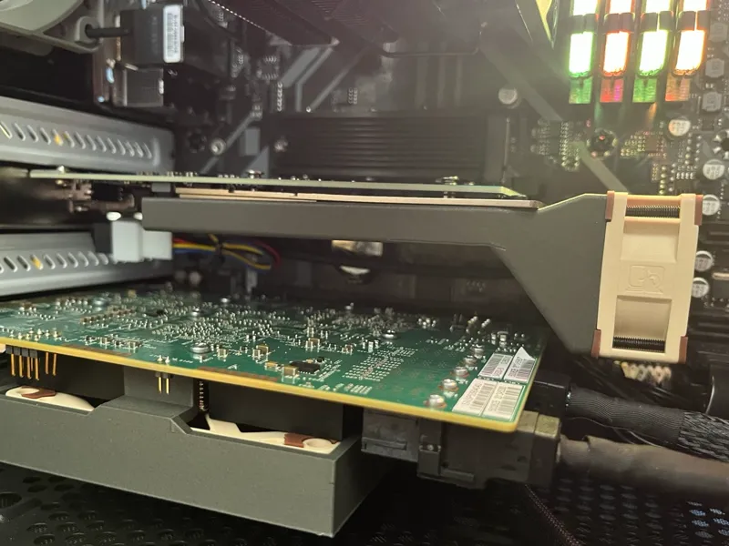 40mm Fan Mount for Sparkle Intel Arc A310 LP