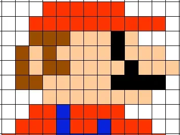 Super Mario pixel puzzle