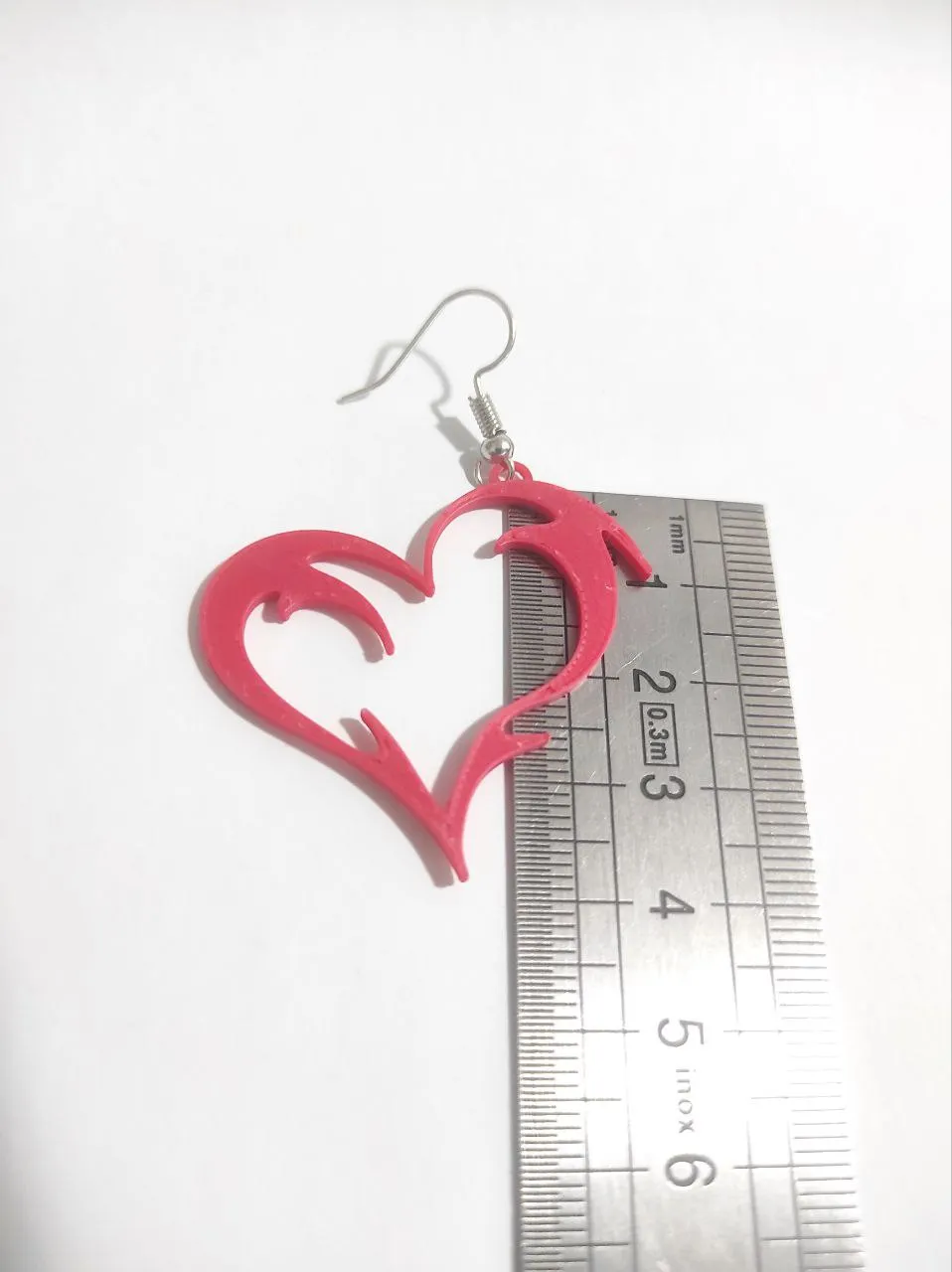 Twin Flame Heart - Earrings view 2