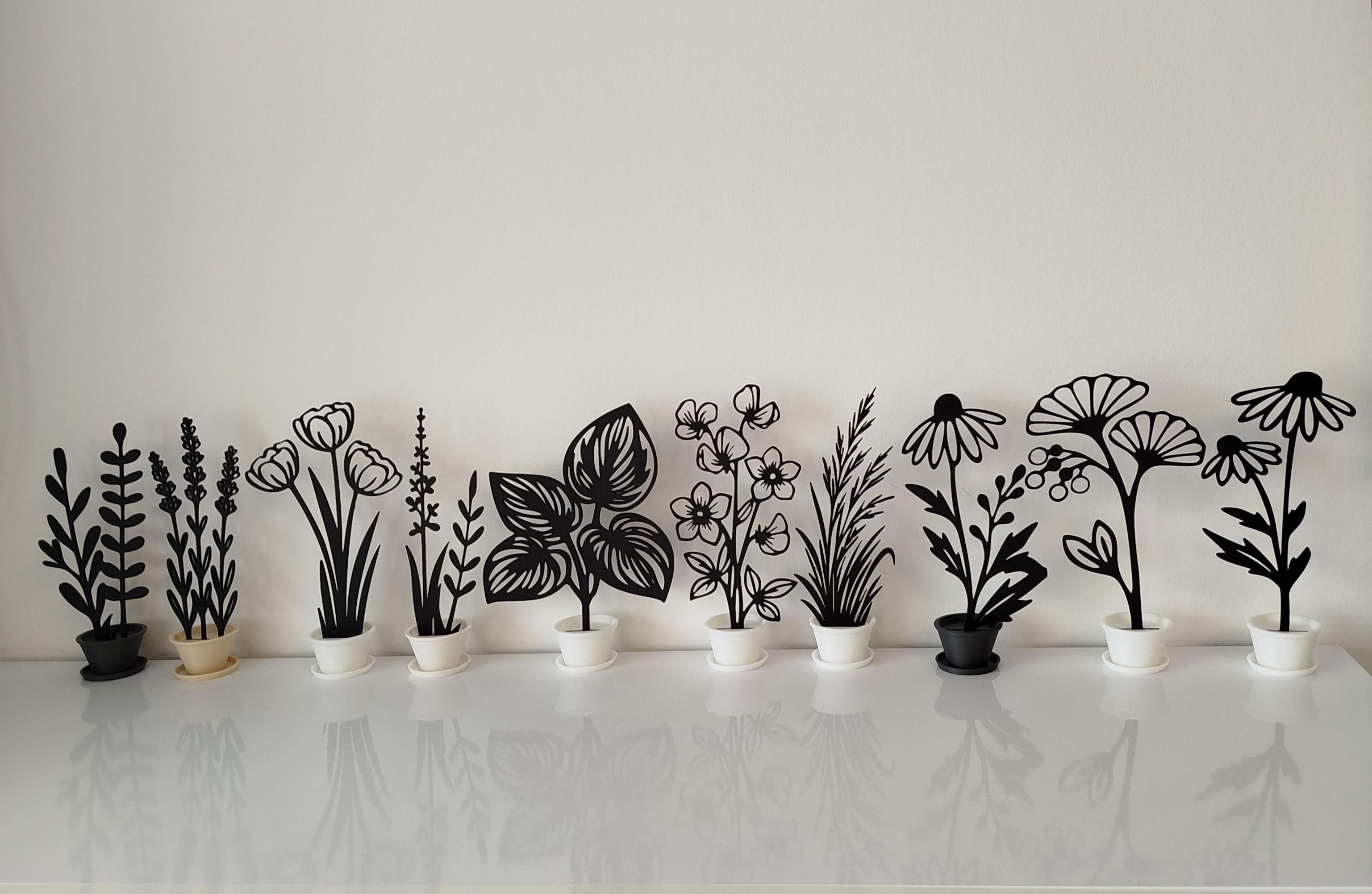 Miniatura 3 do modelo 3D Blumen im Topf