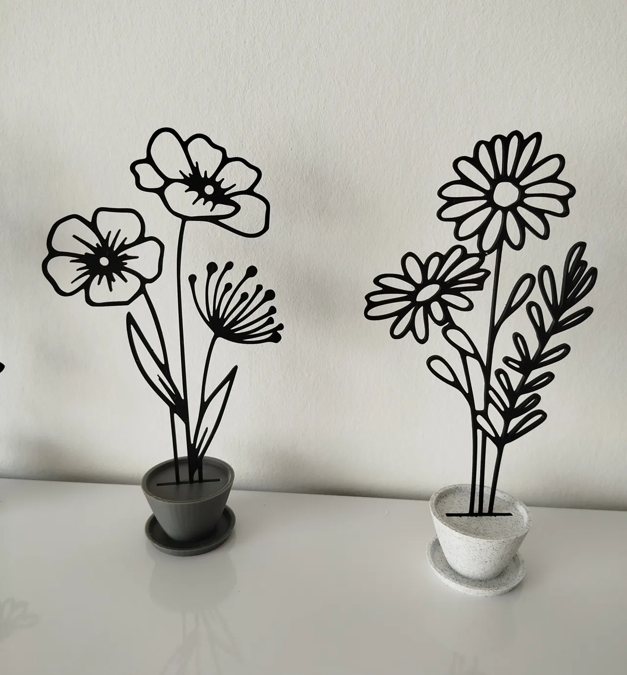 Blumen im Topf view 3
