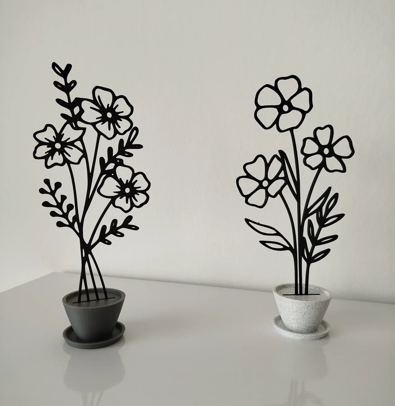 Blumen im Topf view 2