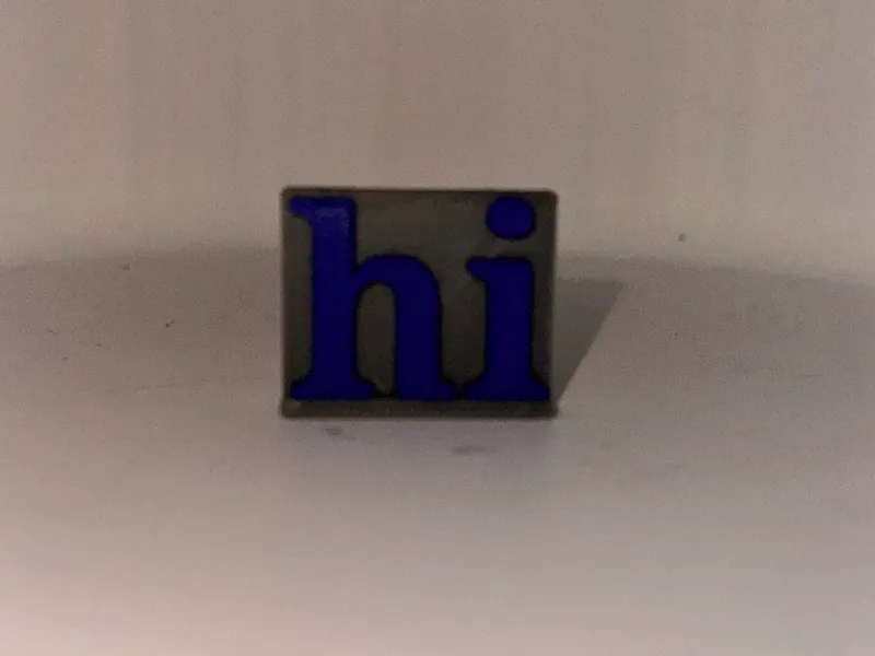 hi name tag
