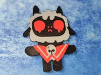 Cult of the Lamb-backpack badge