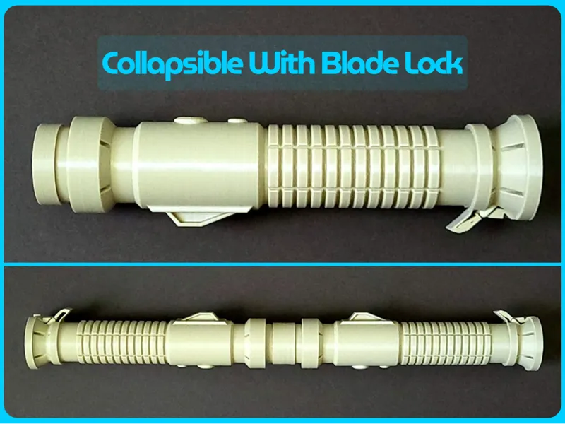 Collapsible Lightsaber With Blade Lock