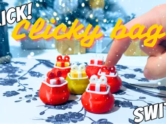 Christmas Clicky Bag – Fidget Toy Keycap