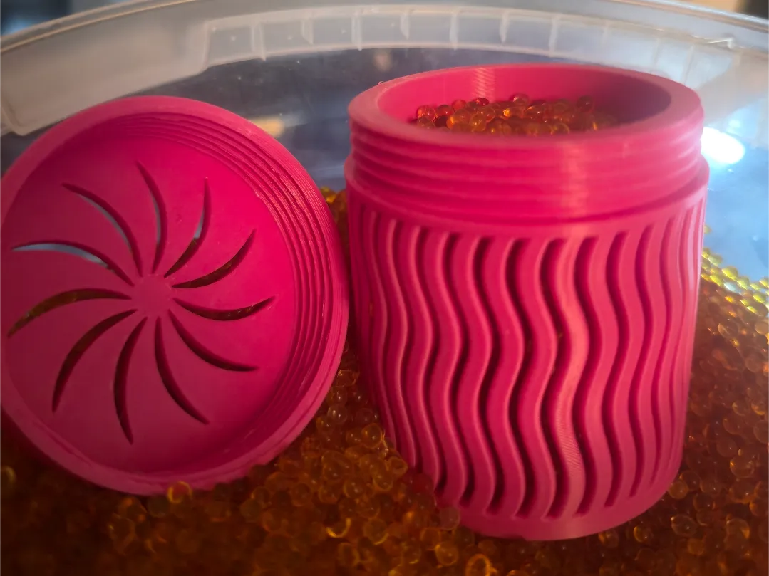 Boîte à gel de silice