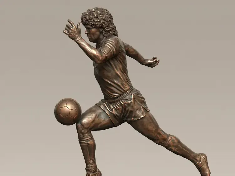 Miniatura Commemorativa di Maradona 