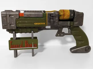 Fallout AER9 Laser Pistol Stand