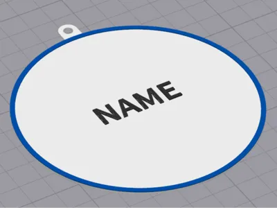 Customizable Oranment