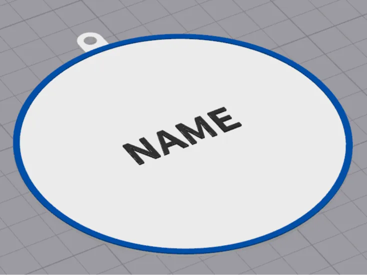Customizable Oranment