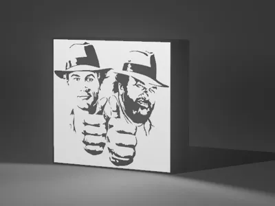 Bud Spencer & Terence Hill LightBox