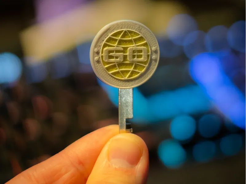 CS GO case key cover for Abloy classic
