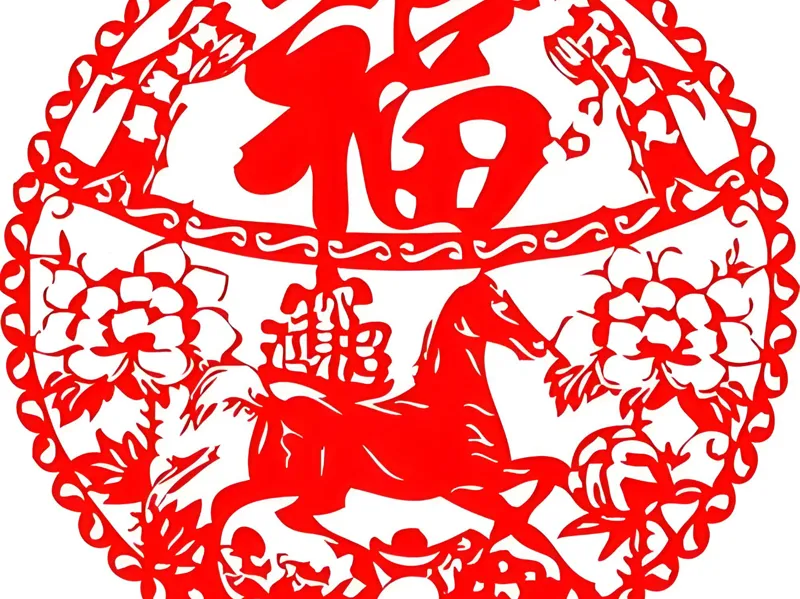 【 马年窗花｜剪纸风立体年味已上线】