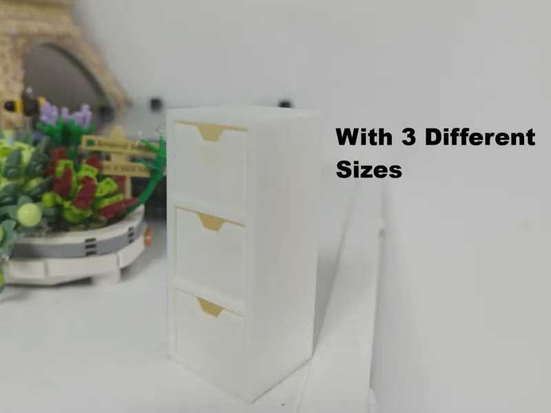Shelf with 3 sizes