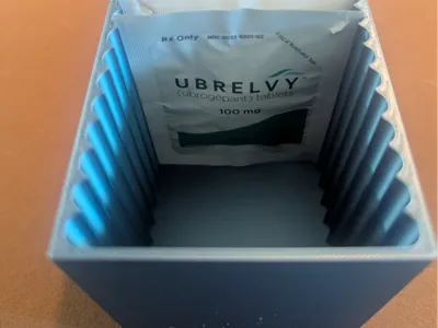 Ubrelvy packet holder