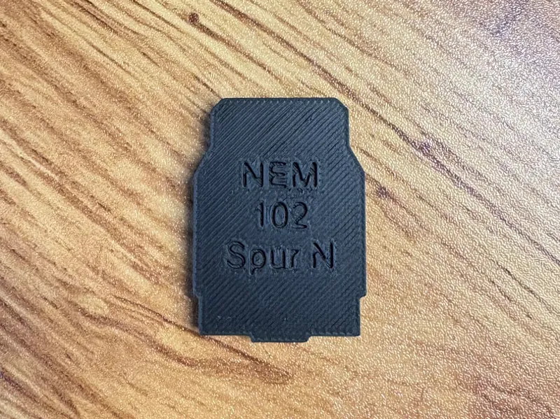 Lichtraumprofil NEM 102 Spur N