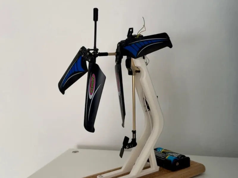 RC-Helicopter Fan Reuse