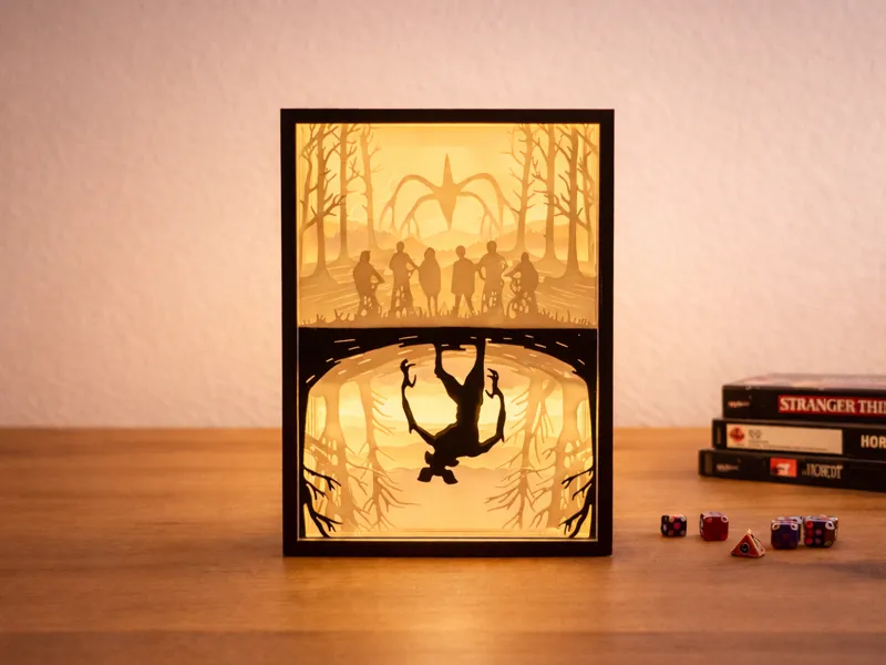 Stranger Things Light Box Lamp