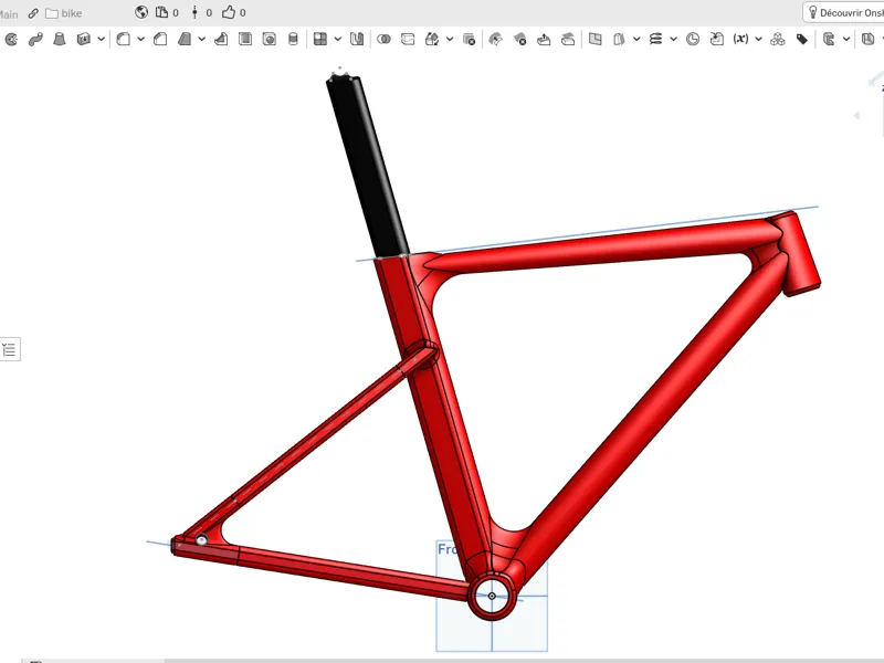 road bike frame