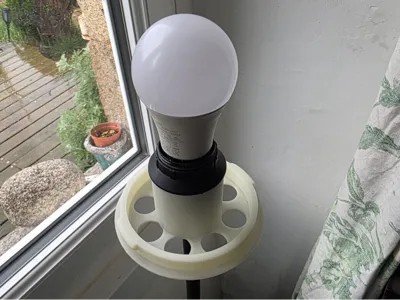 Makustom Lampshade Stand Mount