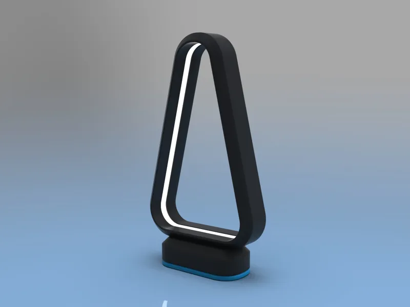 Triangular Desk Lamp