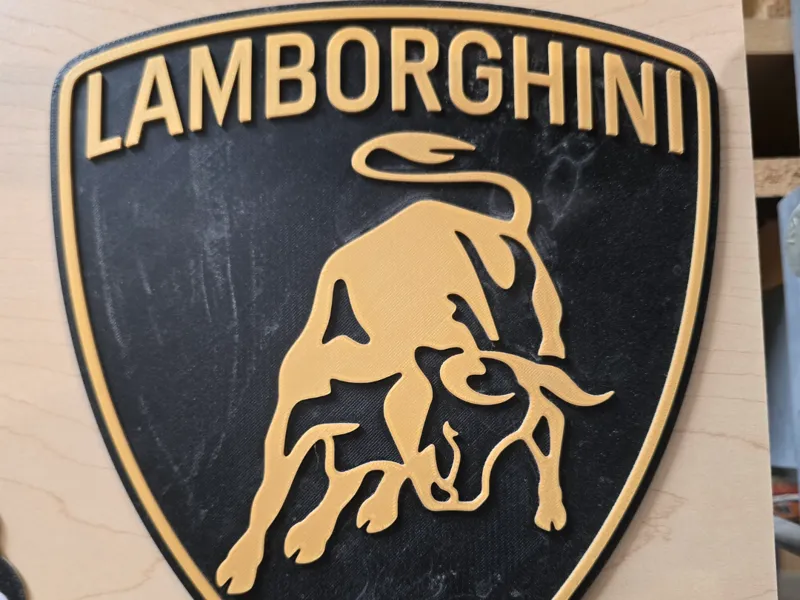 Lamborghini wall art