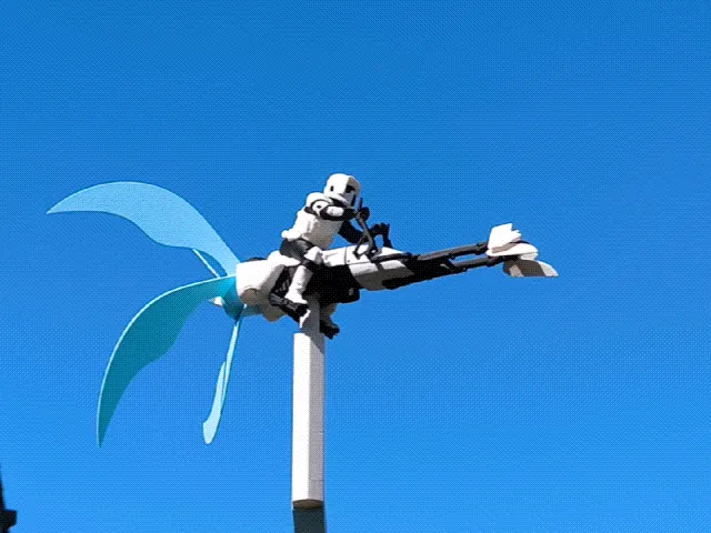 Scout Trooper - Wind Spinner view 3