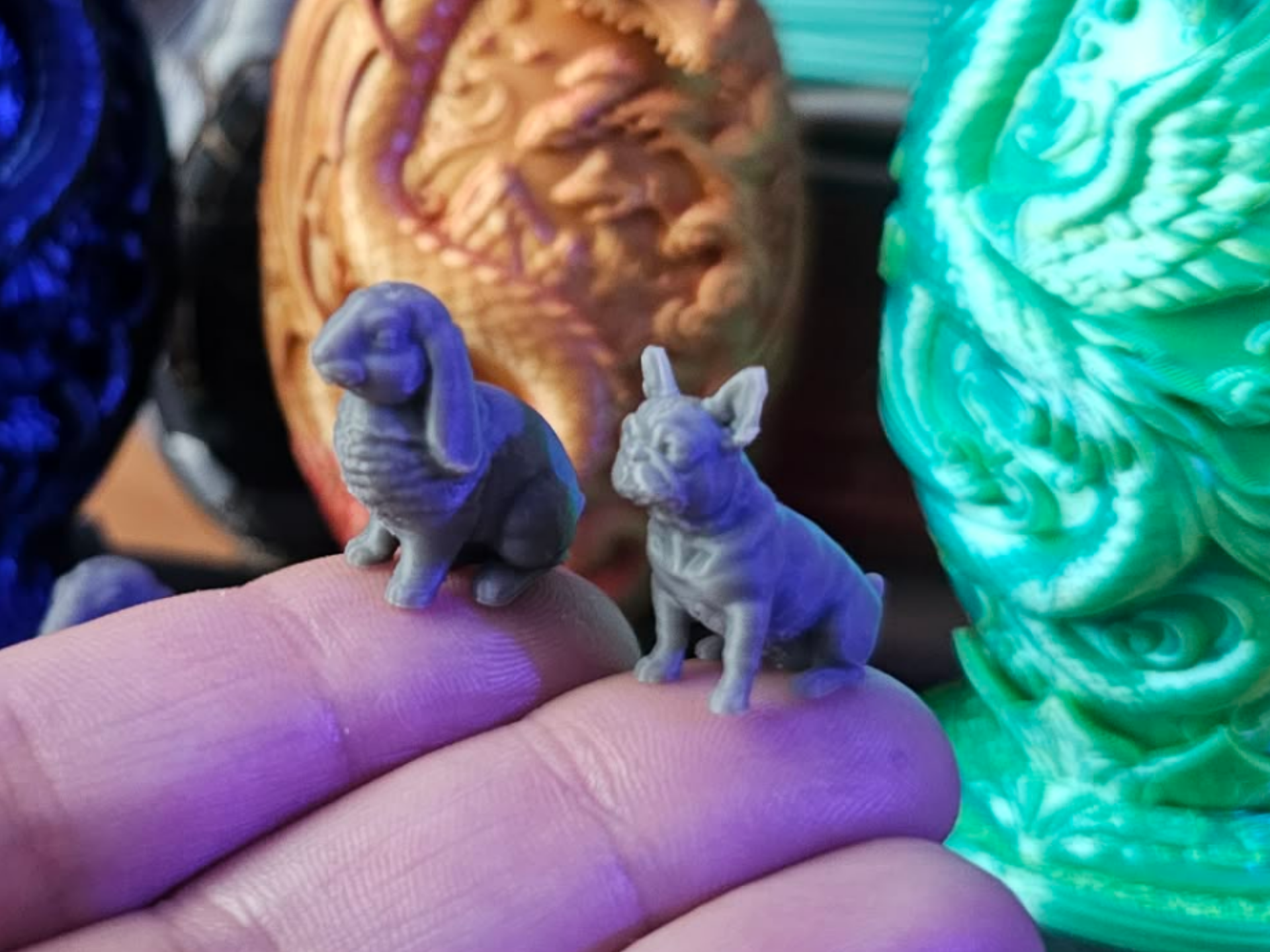 Mini Bouledogue Français possible en porte clé 