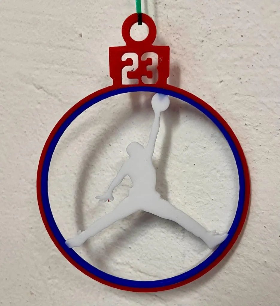 Jordan Christmas Ornament 