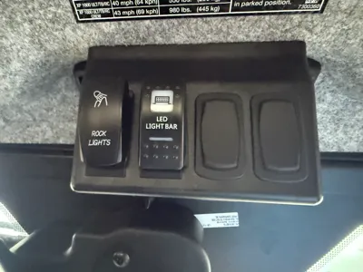 Polaris Ranger Upper Switch Box Gap Filler