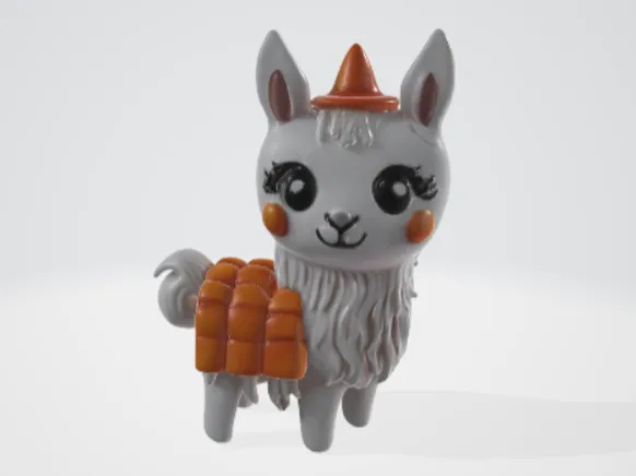 Llama Halloween 