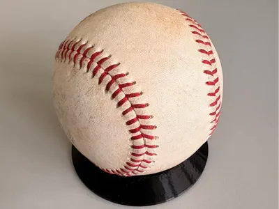 Baseball holder support