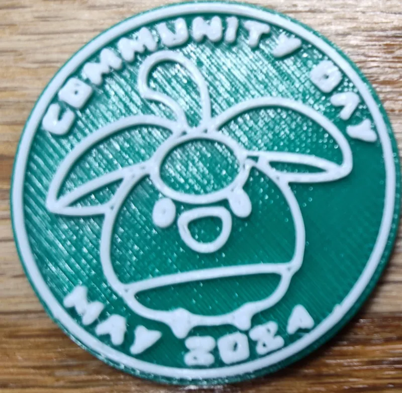 Bounsweet 2024 Community Day Coin