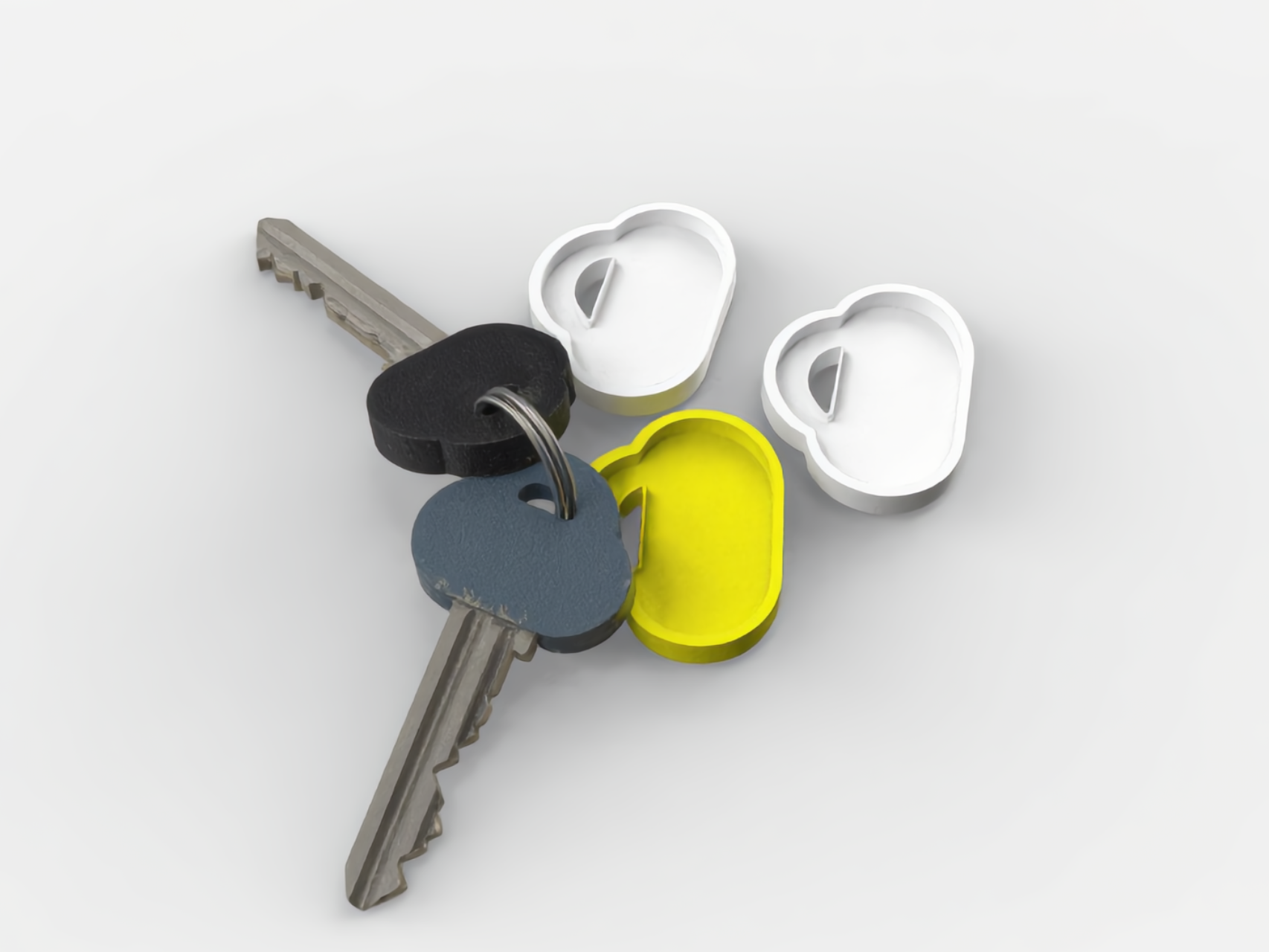 Modular Color Keychain Organizer