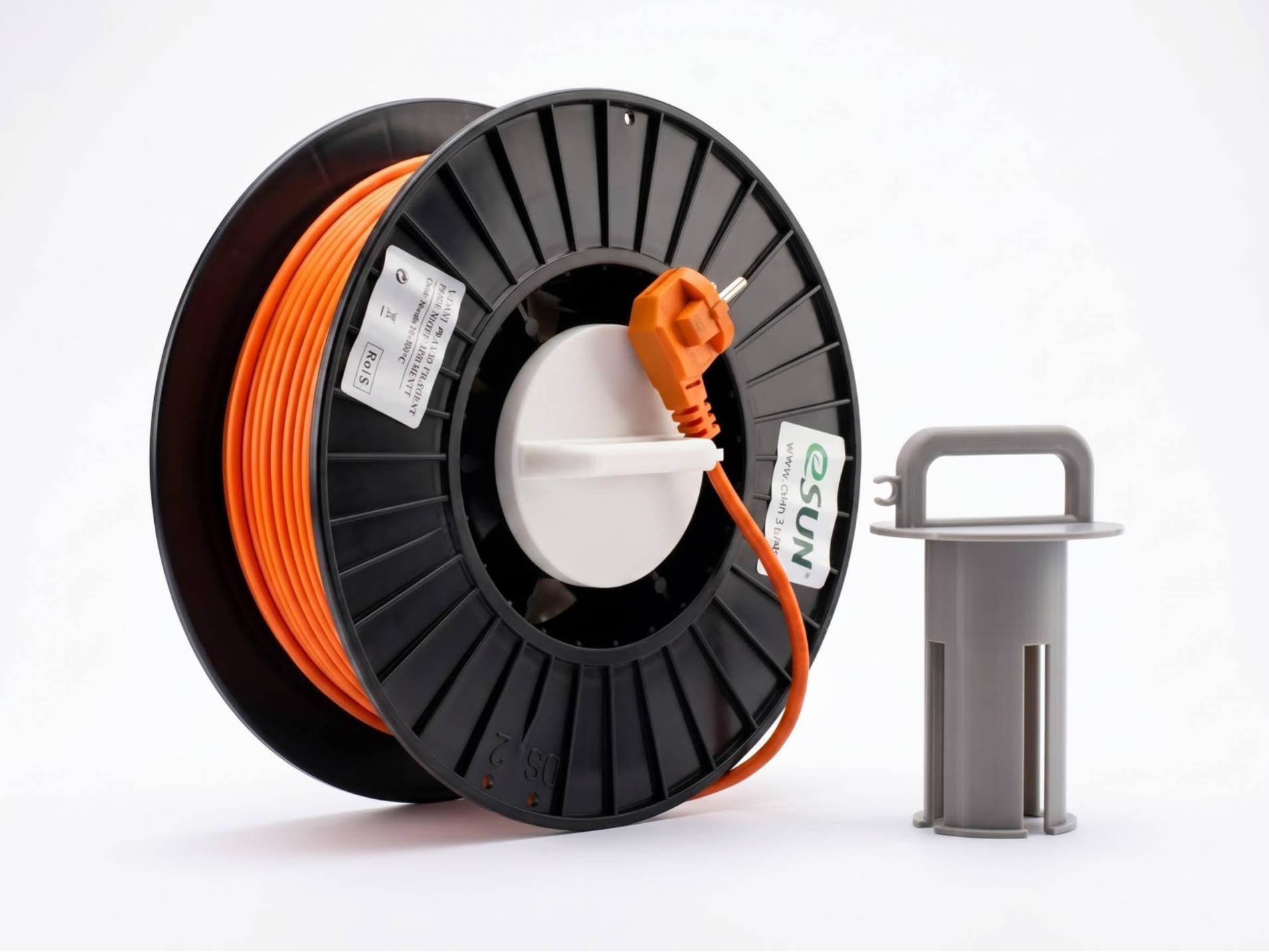 SpoolGrip - eSUN 3kg Cord Clip & Spool Handle