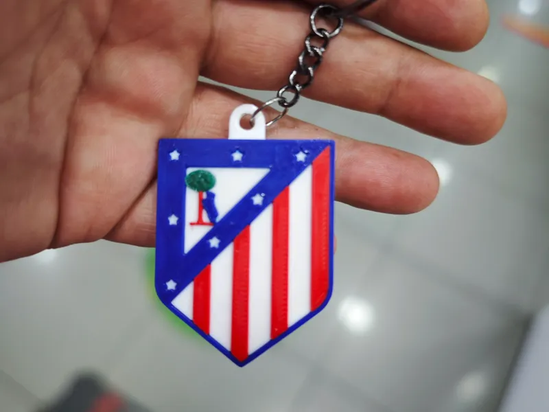 Atletico FC Keychain