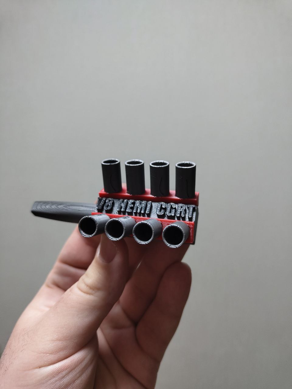 V8 Engine Cigarette Holder - Free 3D Print Model