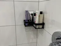 Étagère d'angle de salle de bain (grande) — photo 1